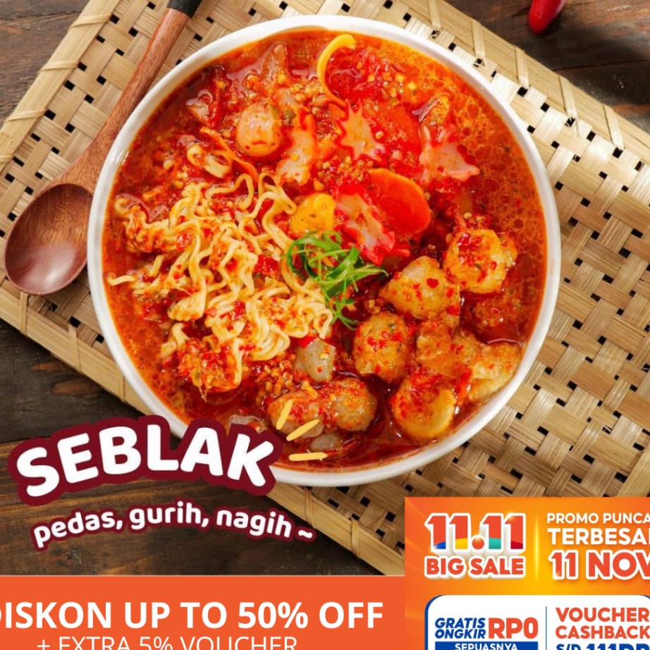 

Terlaku. Mamafuji - Seblak Instan viral (DUTA SEBLAK APPROVED)