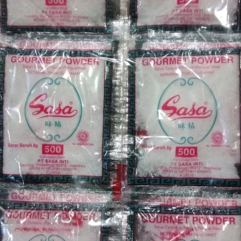 

Penyedap rasa Renteng SASA Micin Kemasan 500