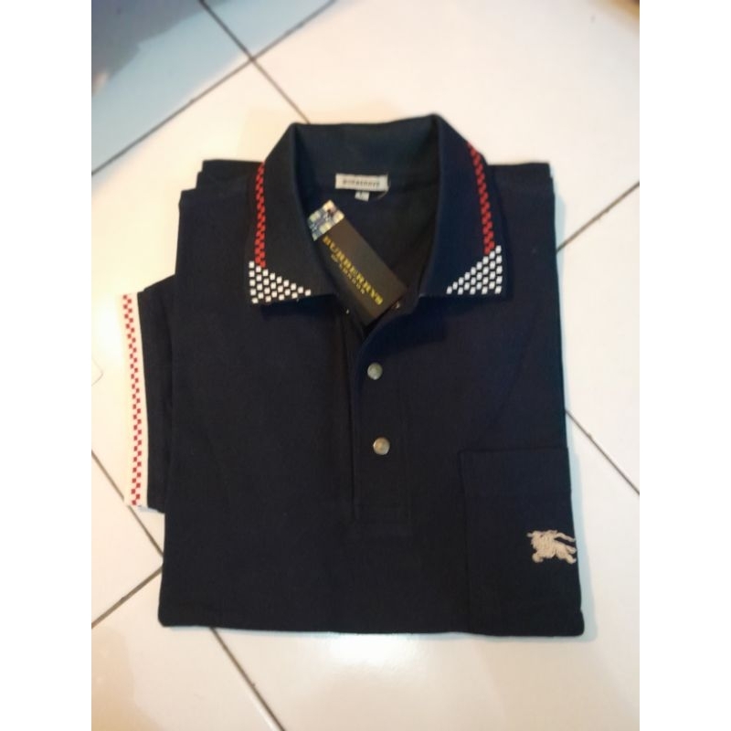 kaos kerah pria kantong original import