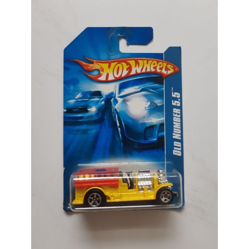 Hotwheels  reg Old Number 5.5