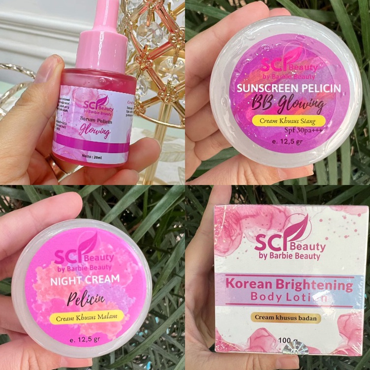 Best Seller ALL PRODUCT SCI BARBIE BEAUTY / SUNSCREEN BB GLOW / SALEP PELICIN / SERUM PELICIN / KORE