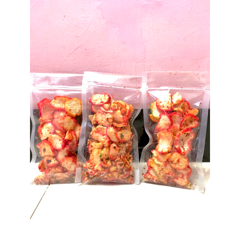 

Kerupuk seblak pedas berat 10gr