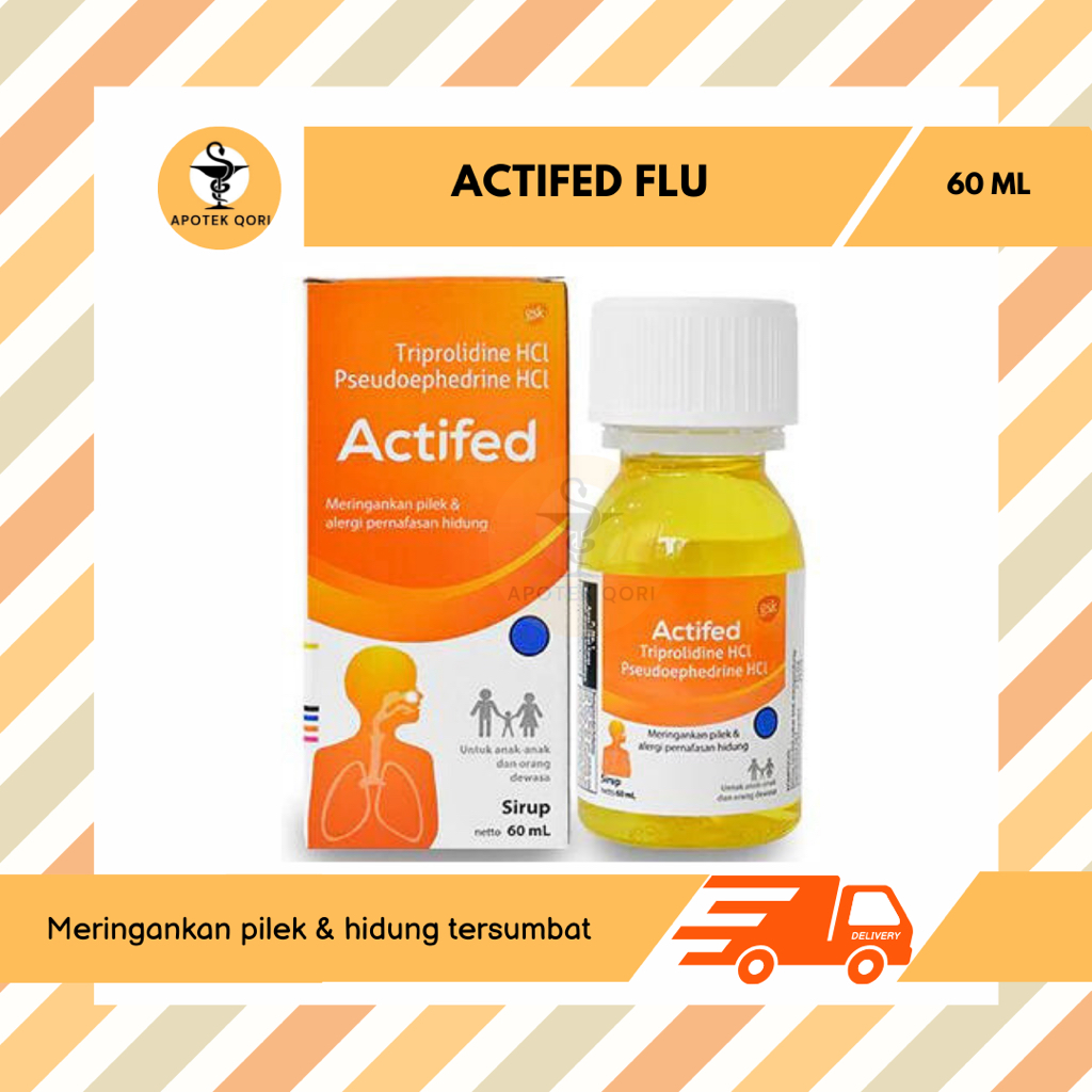 ACTIFED FLU 60 ML/ACTIFED KUNING