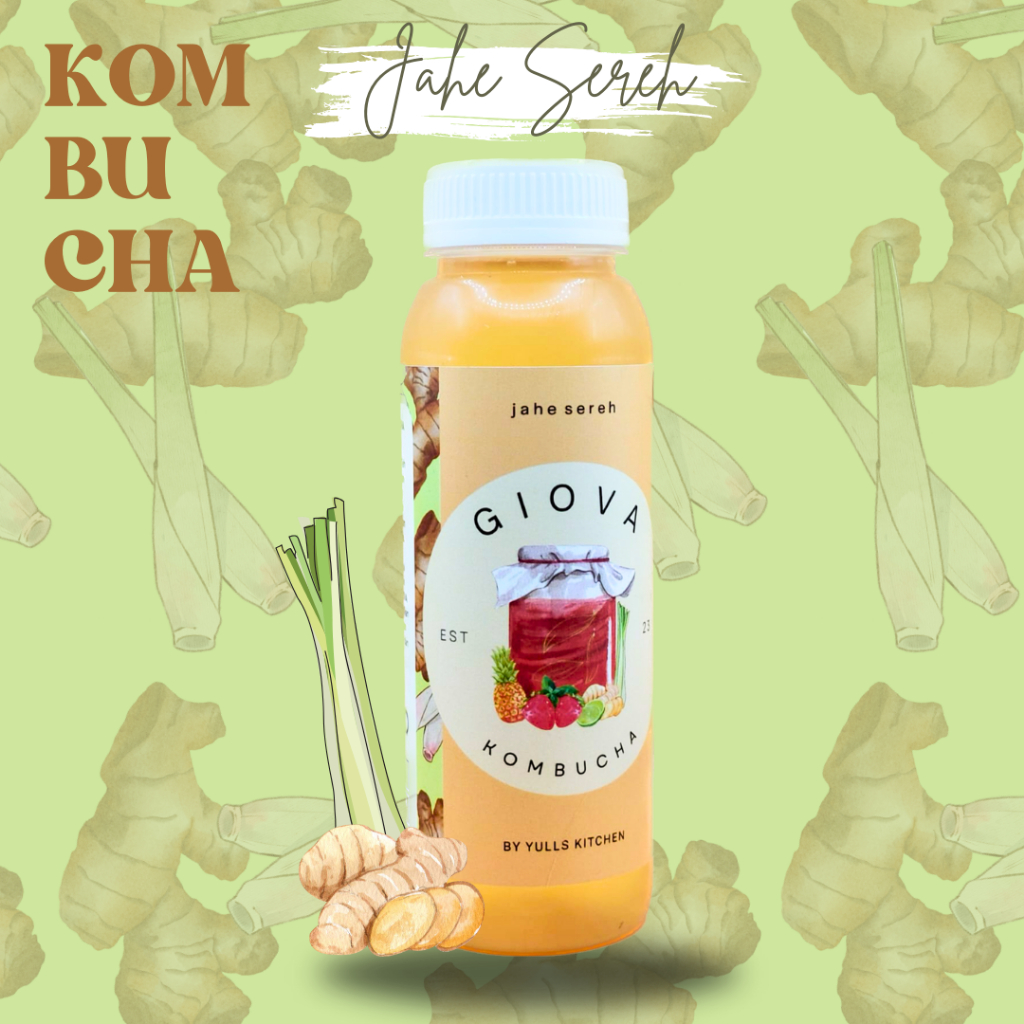 

Giova Kombucha - Jahe Sereh (250ml)