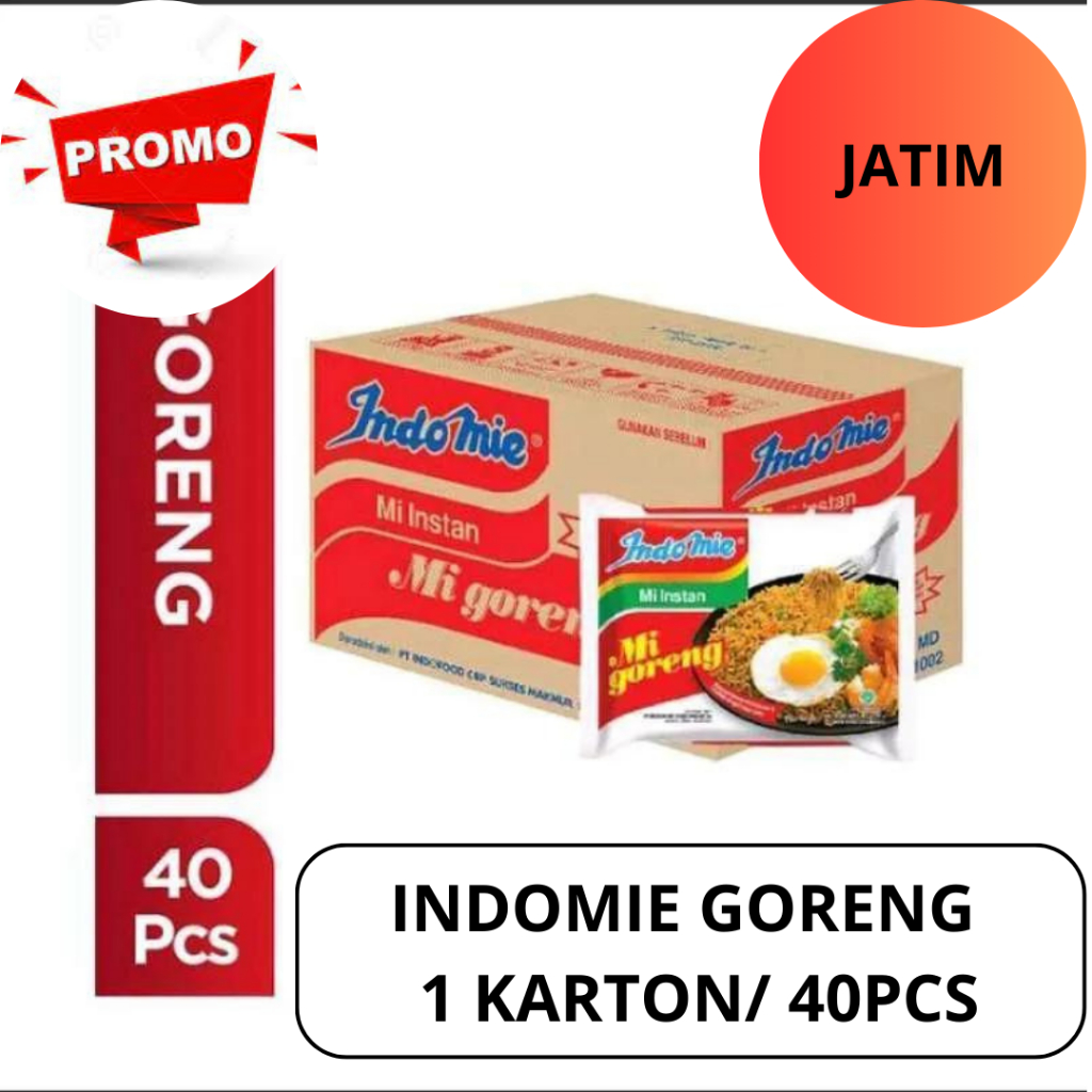 

INDOMIE GORENG 1 KARTON/ 40PCS