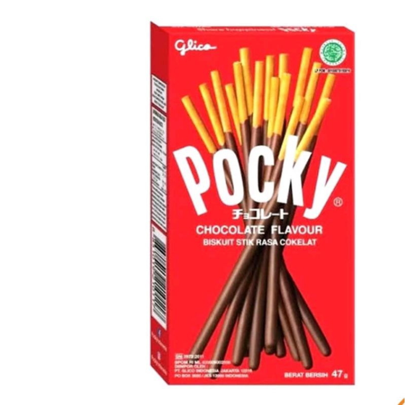 

Glico Pocky Regular - Biskuit Stik Coklat