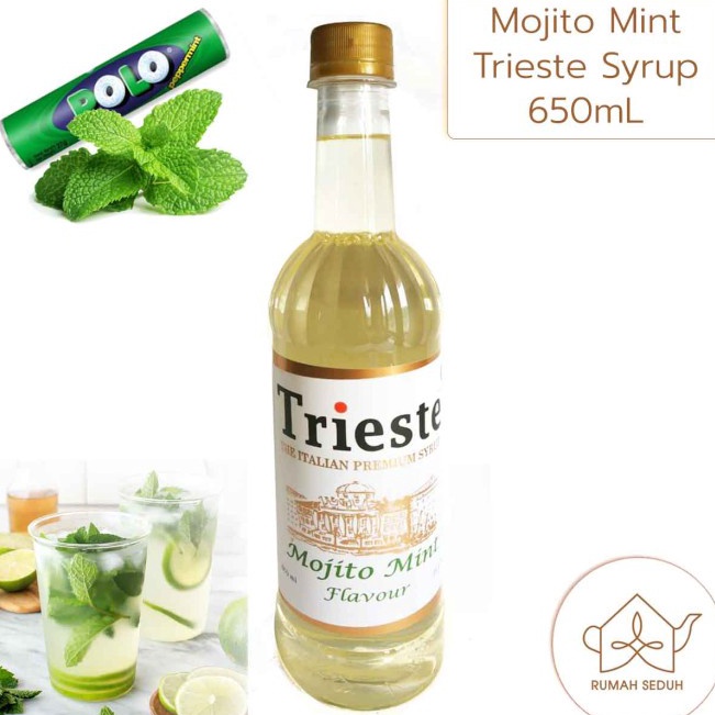 

Big Sale 650 mL Sirup Mojito Mint Trieste - Mojito Mint Premium Syrup