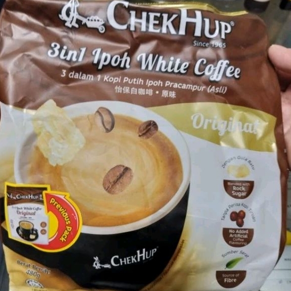 

ChekHup white coffee Original 3in1 Malaysia