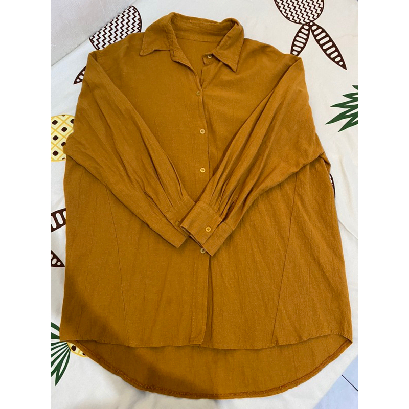 preloved kemeja linen