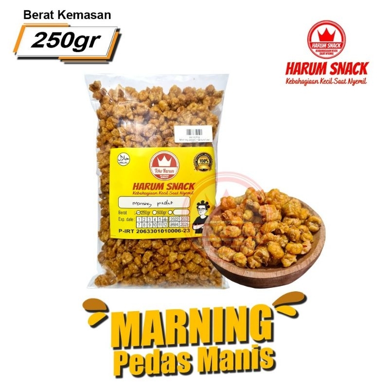 

MARNING PEDAS MANIS 250 Gram [Harum Snack Official]
