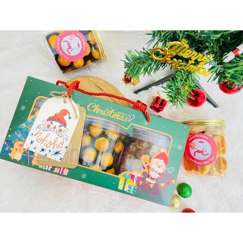 

[HAMPERS ISI 3 TOPLES] FREE AMPLOP ANGPAO /Hampers Natal Kuker/ HAMPERS NATAL GIFT BOX NATAL