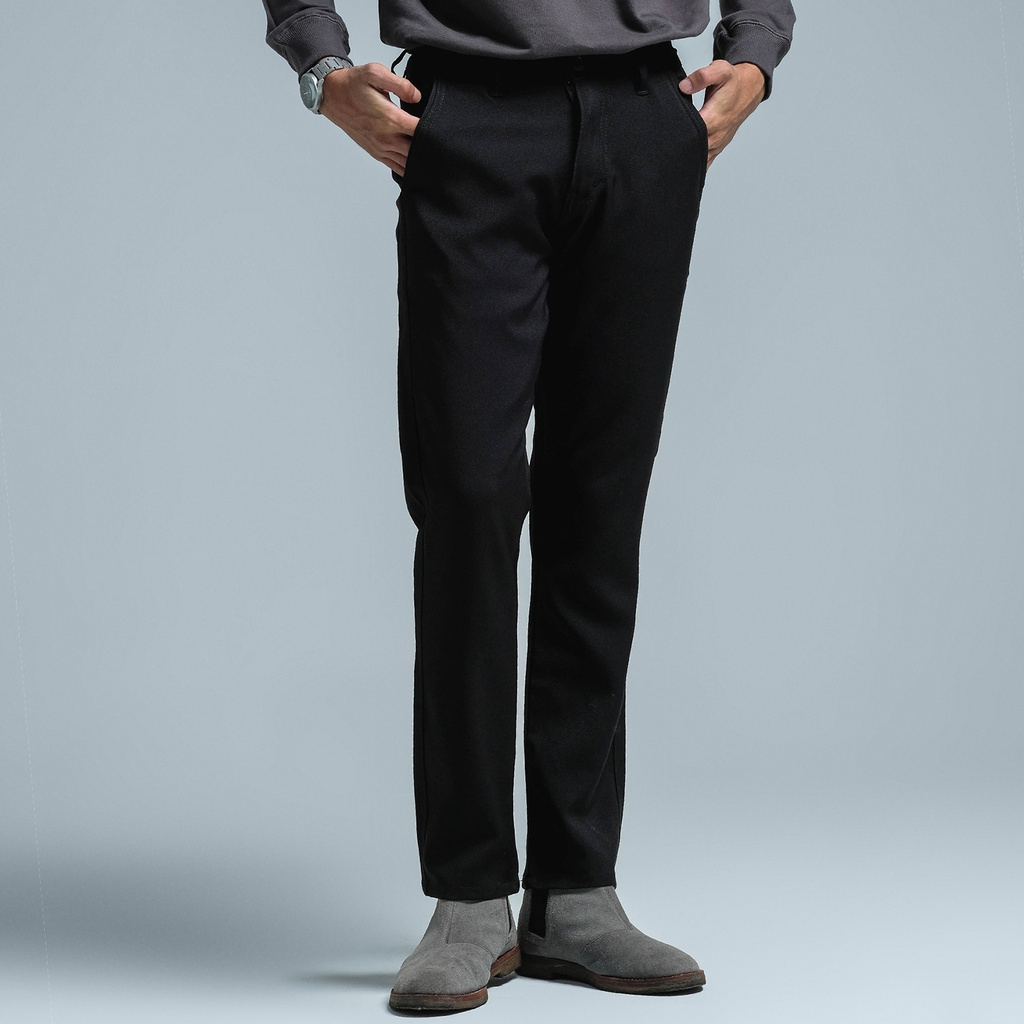 JB Long Chino Basic Black