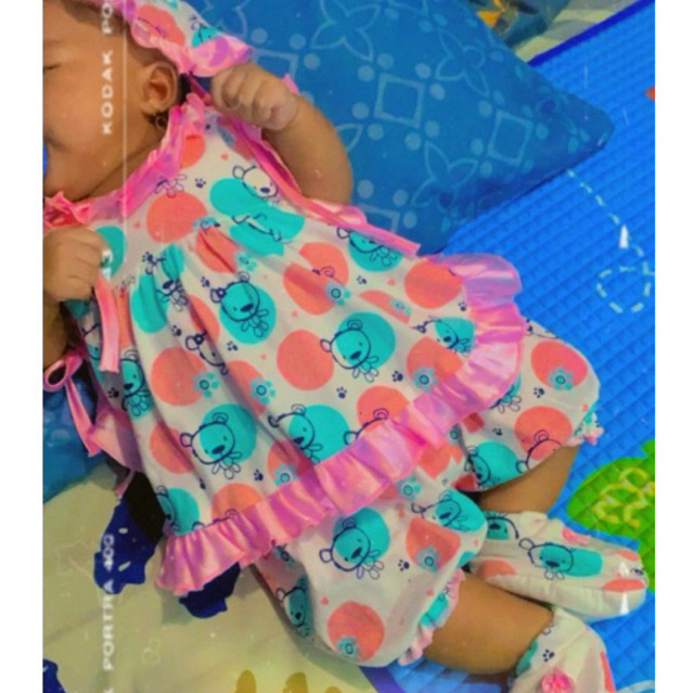 set baju bayi perempuan 0-6 bulan preloved pribadi