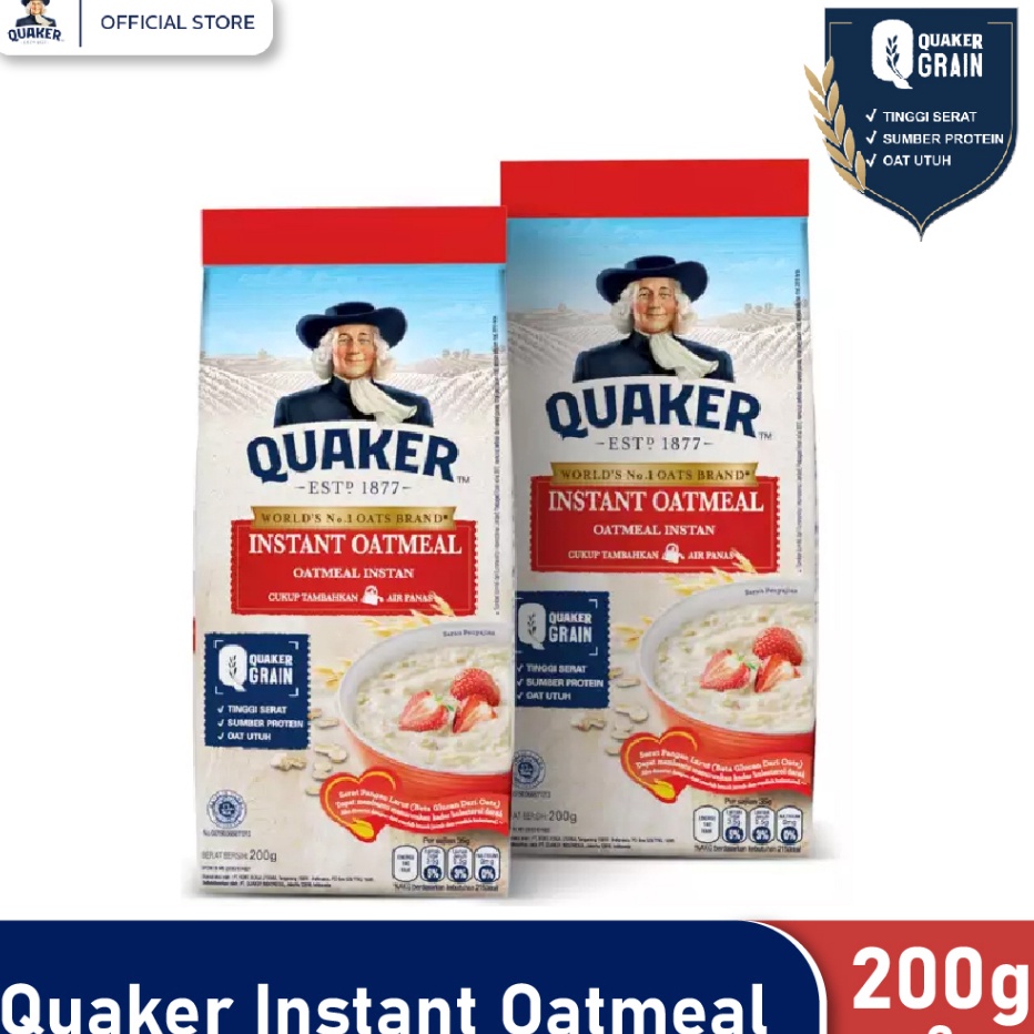 

Big Sale Quaker Instant Oatmeal 2 x 200 gr