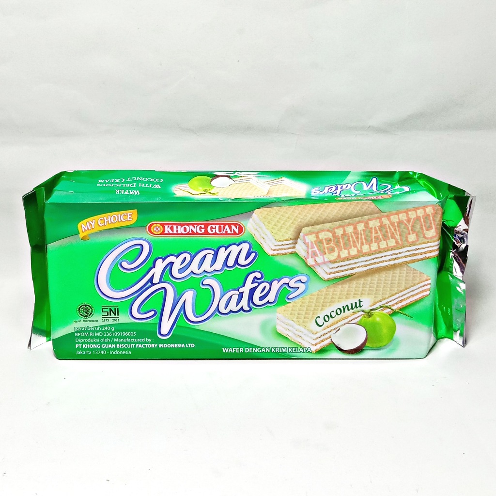 

KHONG GUAN WAFER KRIM KELAPA 240 GRAM