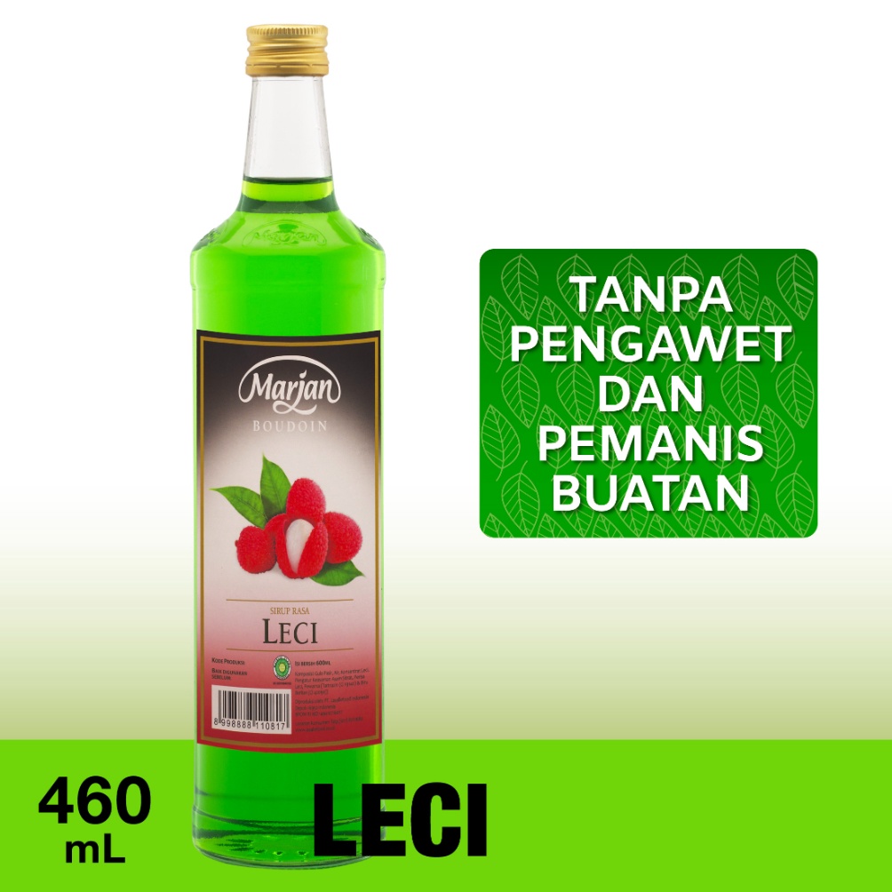 

IC72 Marjan Boudoin Syrup Lychee 460ml 90