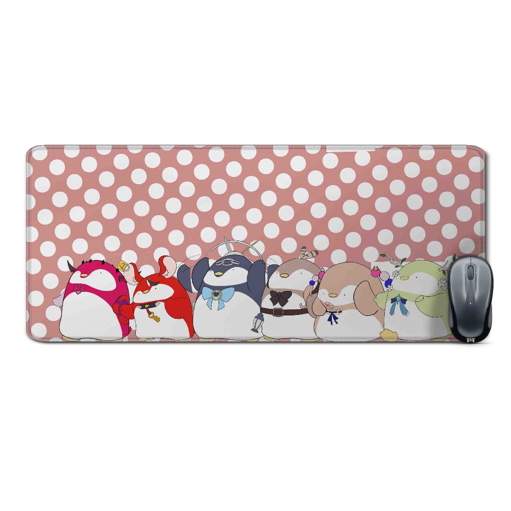 Deskmat mousepad extended anime vtuberHOLO EN PENGUIN DOLL COUNCIL-HOLO ENmaterial Rubber
