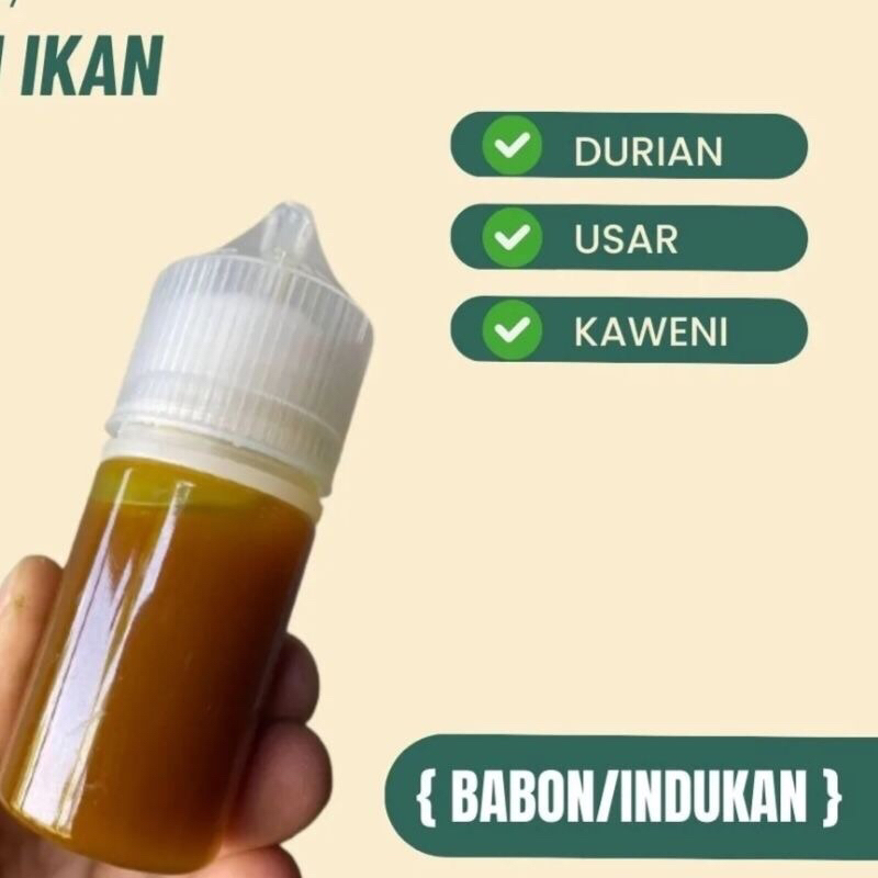 Essen ikan mas aroma kweni usar durian 30 ML Essen oplosan ikan mas Umpan ikan mas Premium