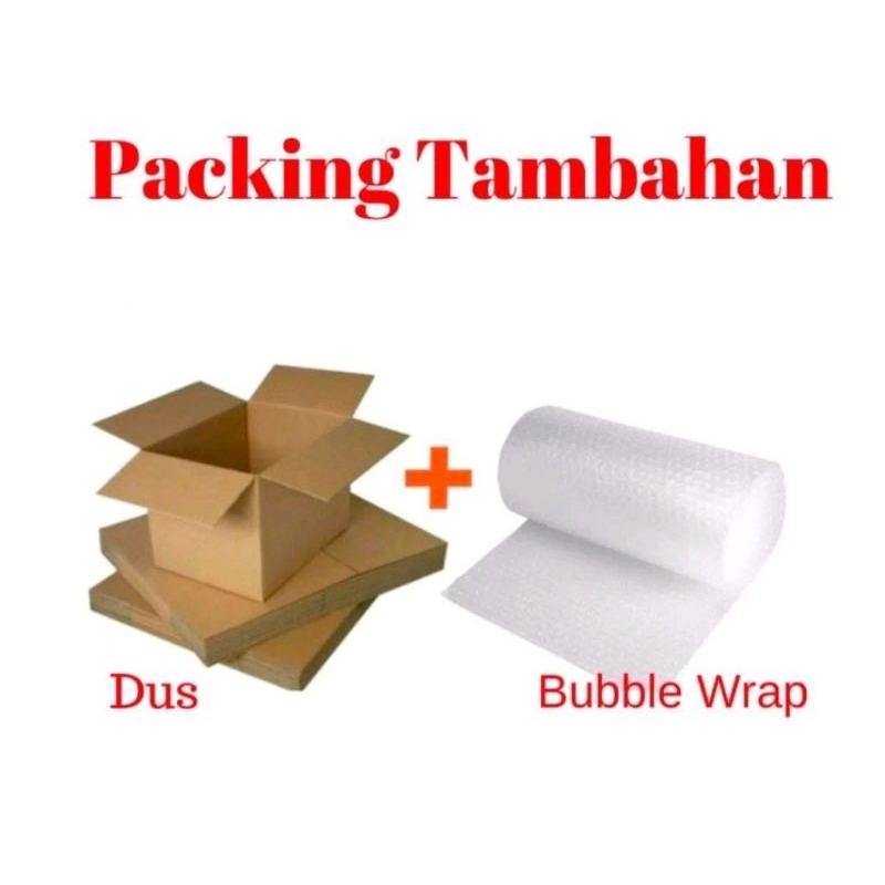 

PACKING TAMBAHAN KARDUS DAN BUBBLE WRAP