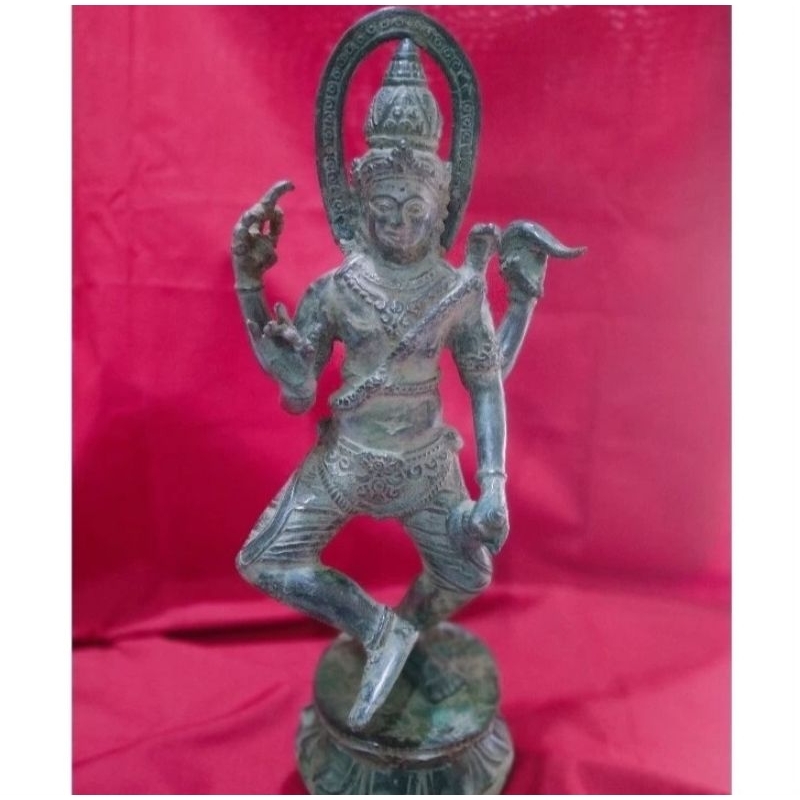 PATUNG DEWA SIWA KUNO kuningan emas