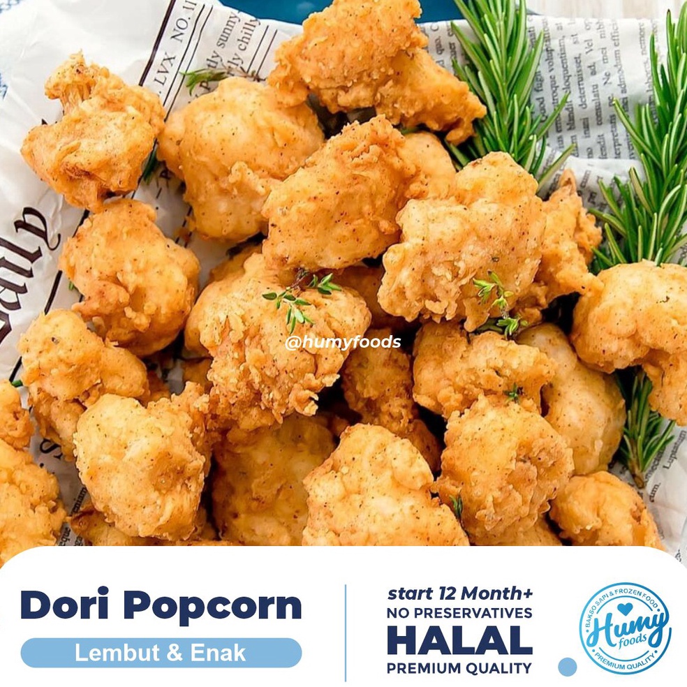 

7J78 DORI POPCORN Dan CHICKEN POPCORN homemade halal no pengawet 50