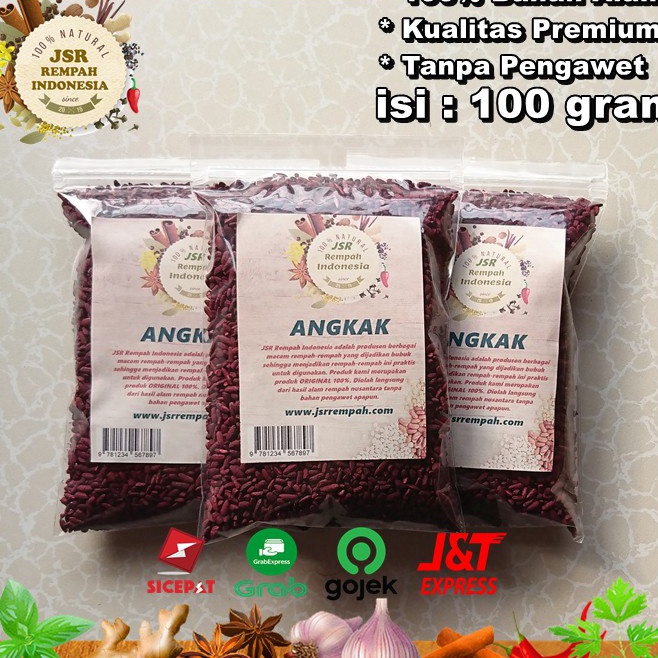 

Best Seller Angkak Asli isi 100 gram JSR Rempah