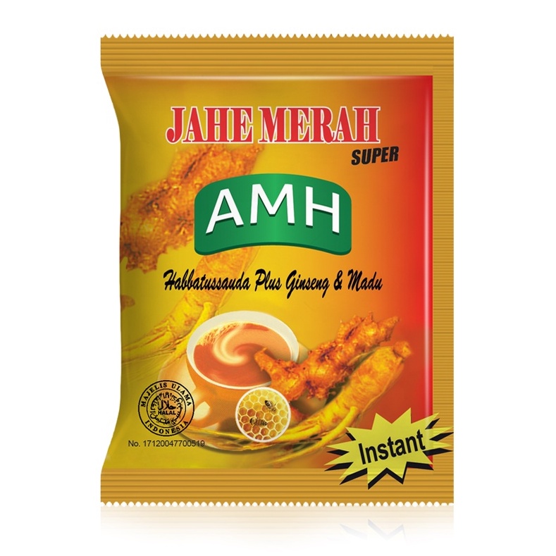 

Kode HGK938 ☘️MUMTAAZZTORE☘️ JAHE MERAH AMH ISI 10 SACHET