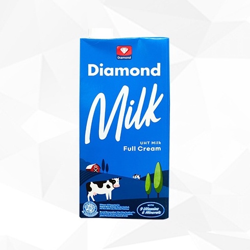 

[☺G15/] Diamond Susu UHT Full Cream 1000ml Weekday