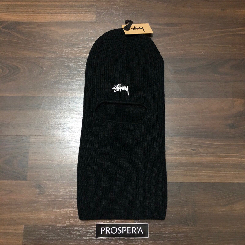 Stussy Knit Balaclava Black