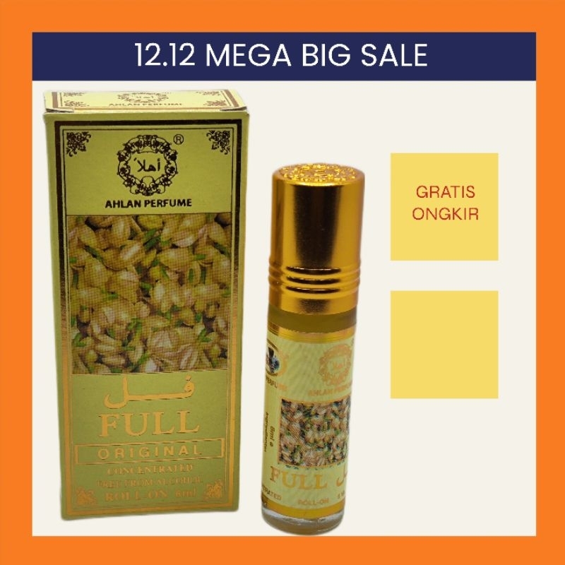 Attar Full Melati By Ahlan 6ml Original Import Saudi Arabia