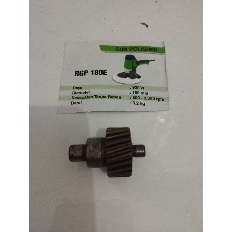 gear gigi gun polisher ryu 7inc RGP 180E/gigi mesin poles ryu 7inc RGP 180e