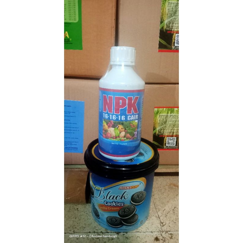 npk 16-16-16 cair kemasan 1 liter