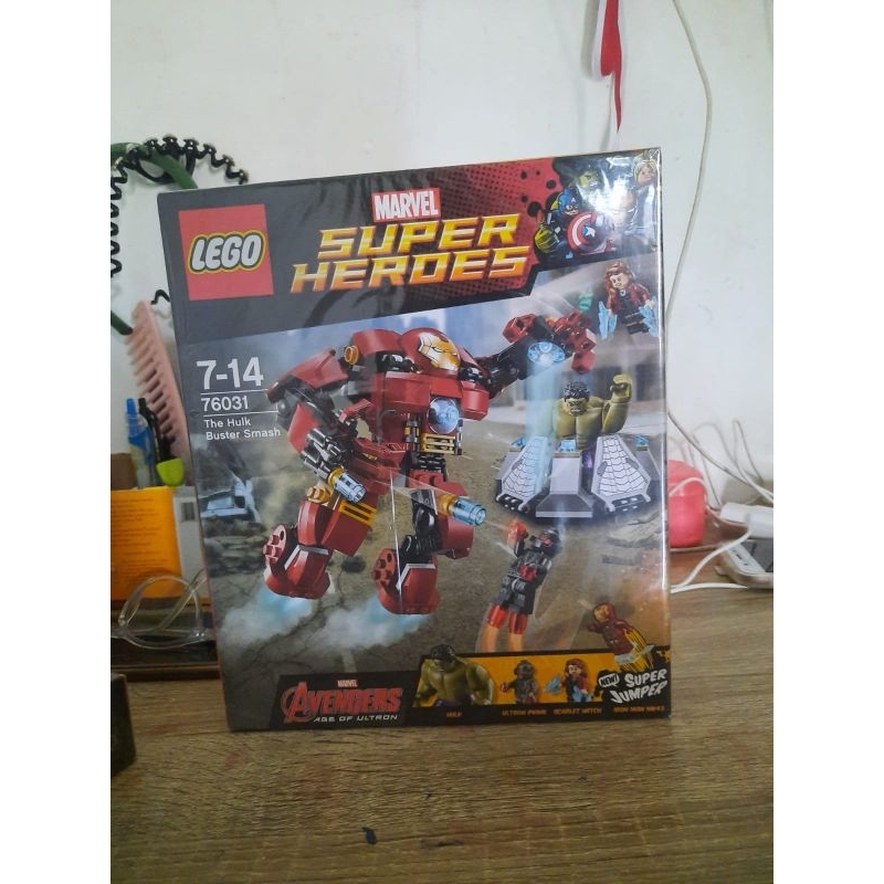 Lego Superheroes 76031 The Hulk Buster Smash Hulkbuster.