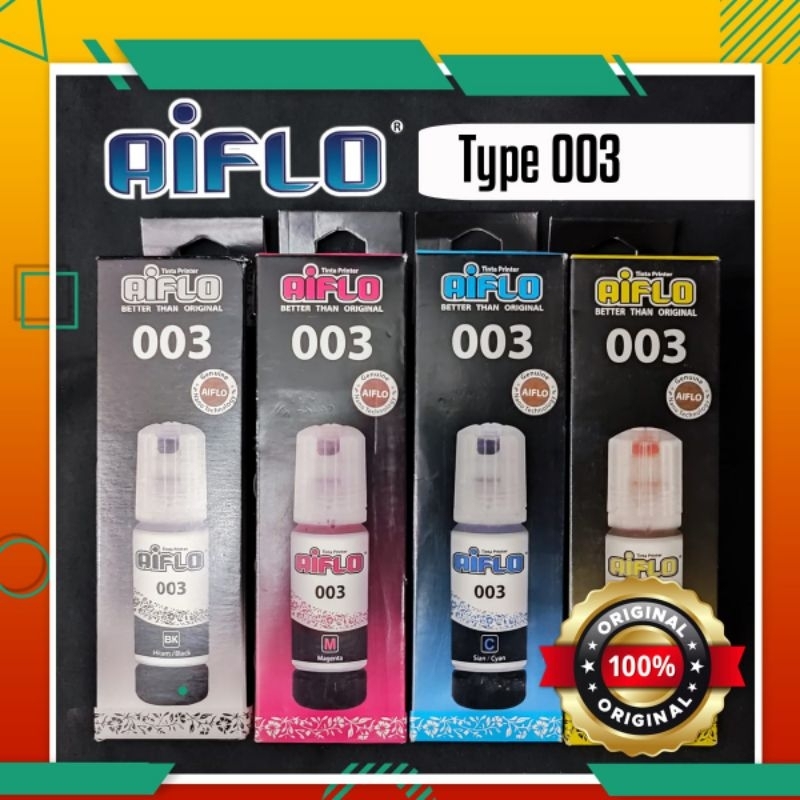 Tinta Aiflo Epson 003 original aiflo