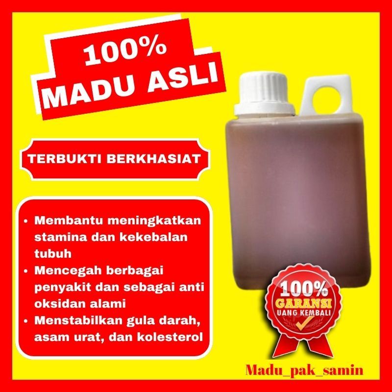 

Madu asli dan murni 100% tanpa campuran original