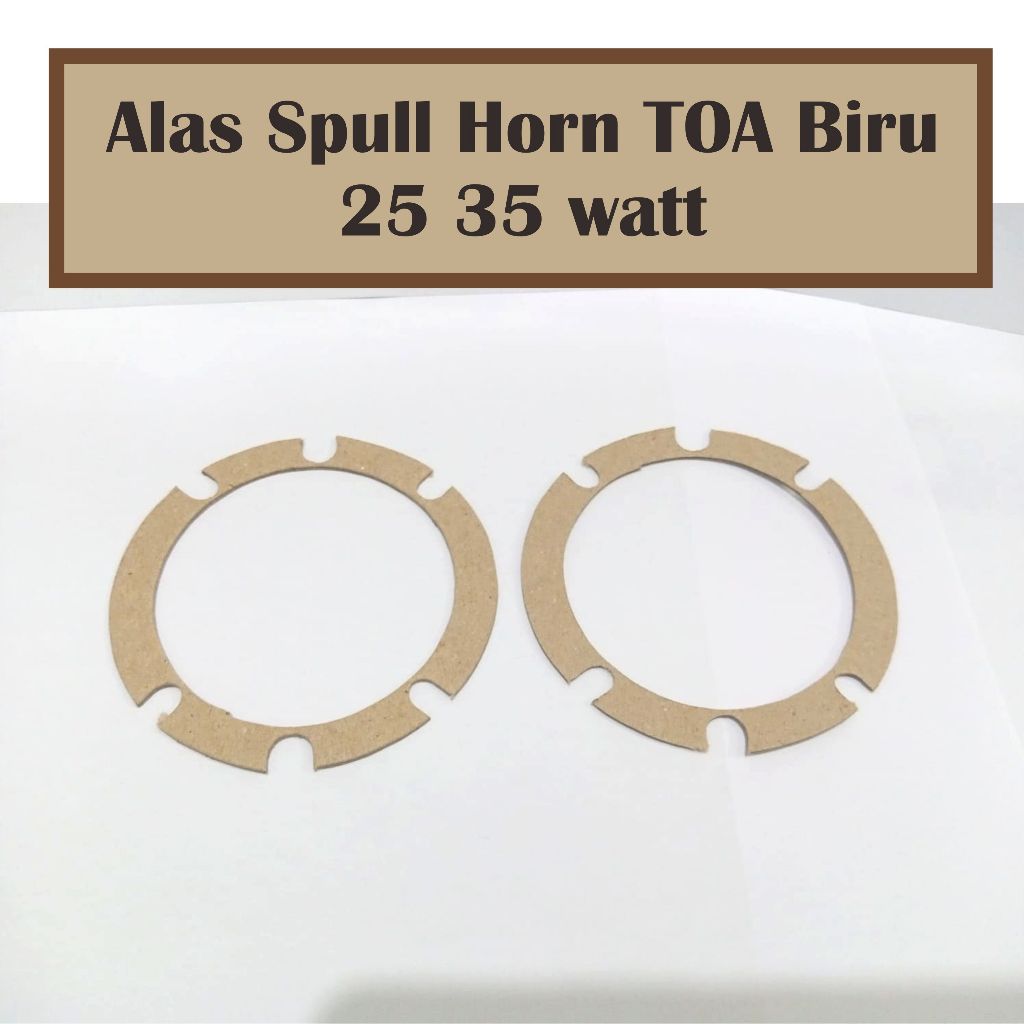 Alas Spull Horn Toa Biru 25 35 watt. Alasnya saja. Alas Spull Murah