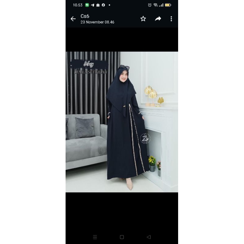 Diana set syar'i ORI by ZR