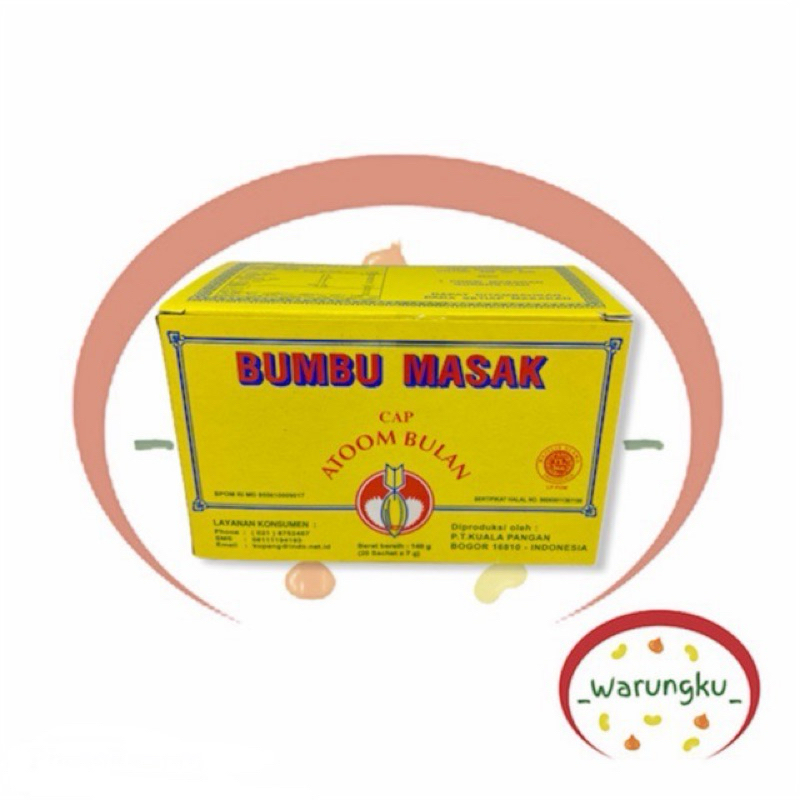 

[BOX] Bumbu ATOM Bulan ISI 20 SACHET