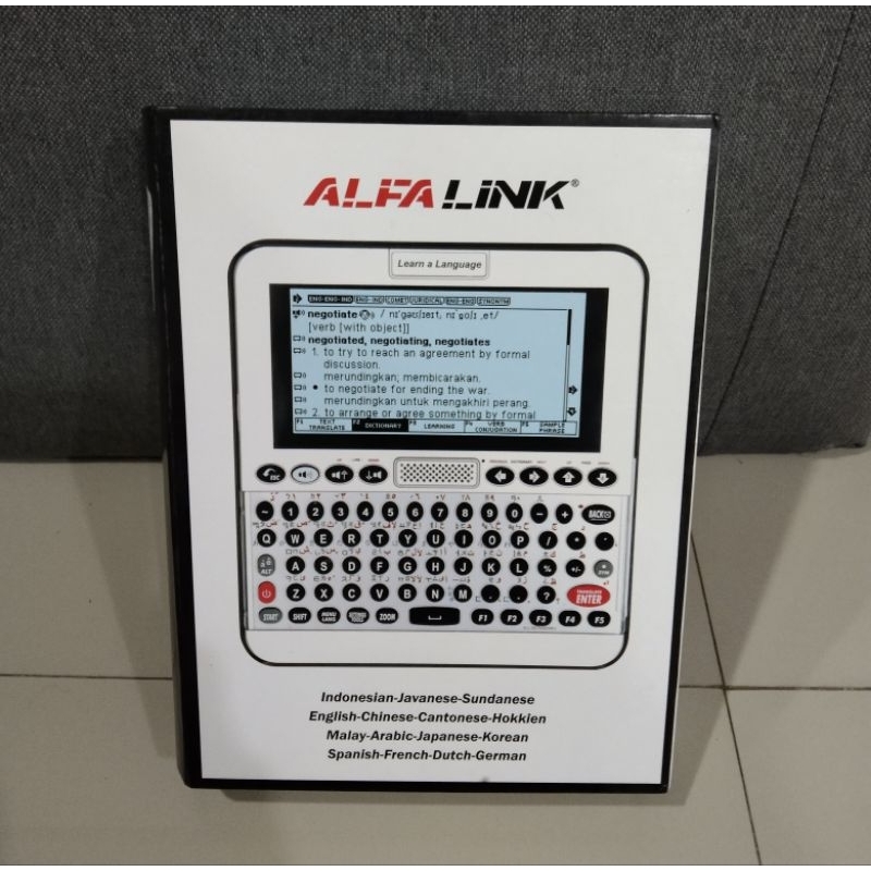 

ALFALINK EA 1545T KAMUS ELEKTRONIK ALFA LINK EA 1545T