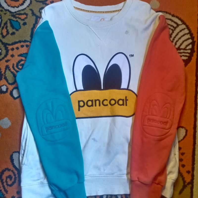 Crewneck pancoat 3 tone+bebek 3 warna