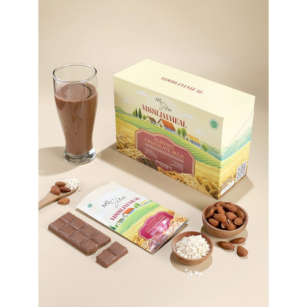 MS SLIM MEAL MINUMAN DIET MS GLOW 100% ORIGINAL