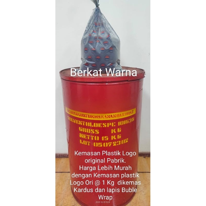 

Pewarna Minyak Solvent Blue Spesial 101636 Coloursea Powder