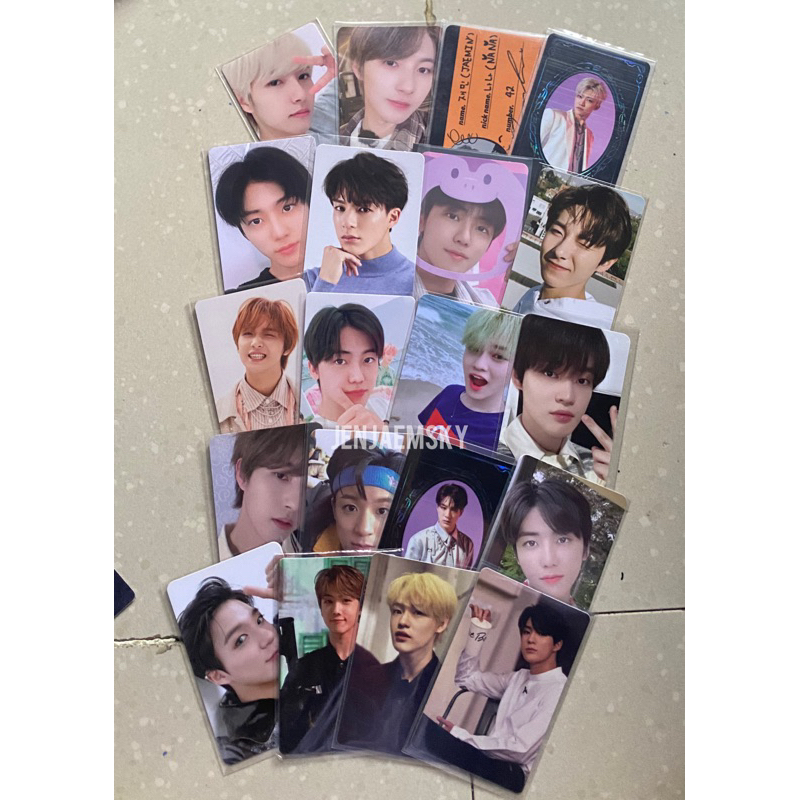 WTS PC JAEMIN JENO RENJUN CHENLE HAECHAN WINK REALITY EPOXY HELLO FUTURE HF PUFF BARISTA VAMPIRE POL