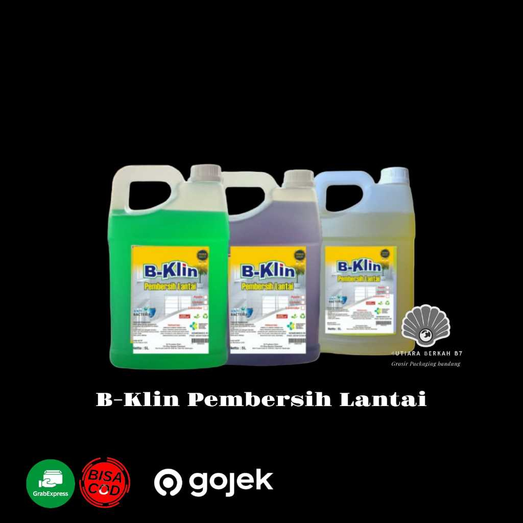 Sabun pembersih lantai B-klin 5 liter / Floor cleaner B-klin 5000 ml