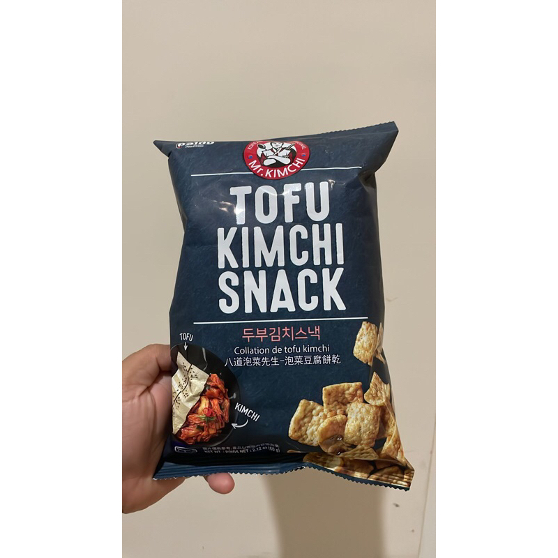 

Paldo Mr Kimchi Tofu Snack Camilan Tahu Korea 60g