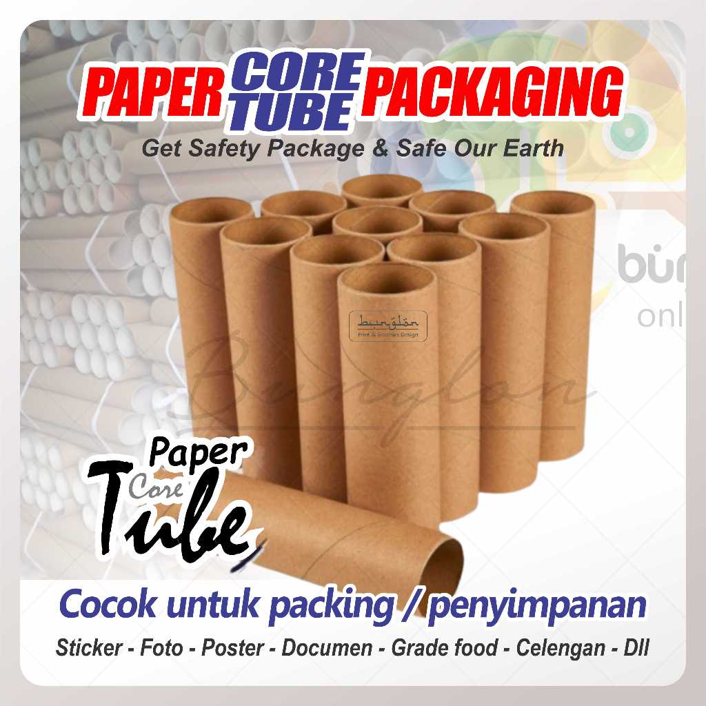 

Paper Core Tebal, Paper Tube, Selongsong Packing Murah Meriah