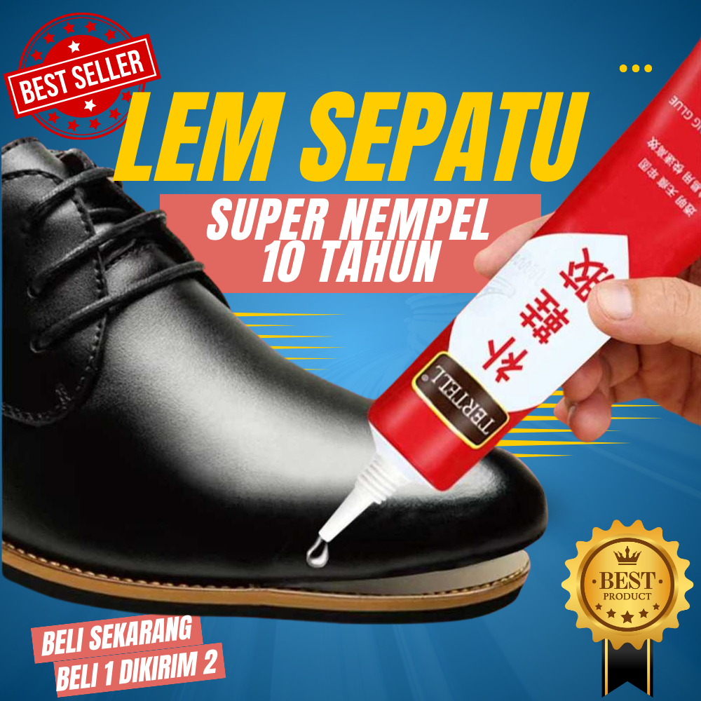 Lem Sepatu Tahan Air Paling Lengket Lem Spatu Super Kuat Import