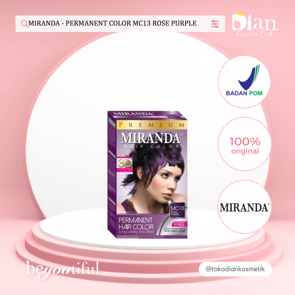 MIRANDA - PERMANENT COLOR MC13 ROSE PURPLE