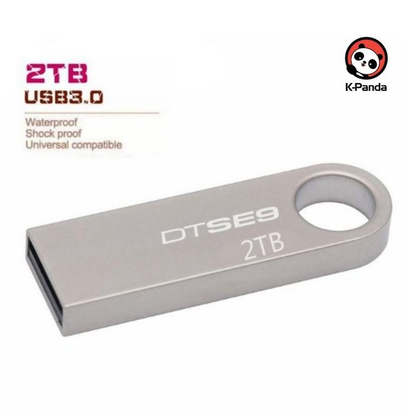 Flash drive USB 2TB berkecepatan tinggi asli Kingston/disk U berkapasitas besar