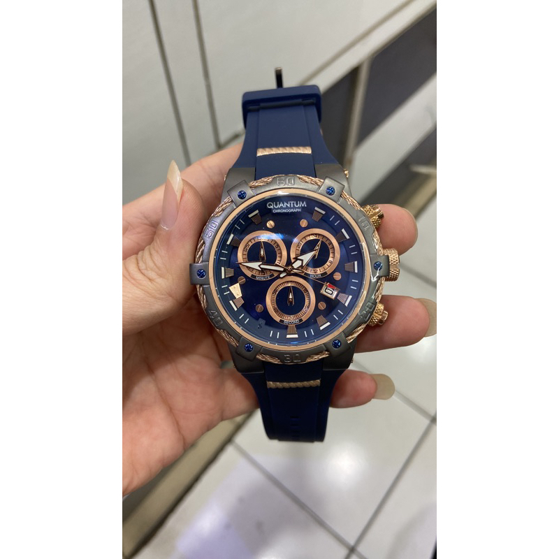 jam tangan pria Quantum HNG688.090 blue